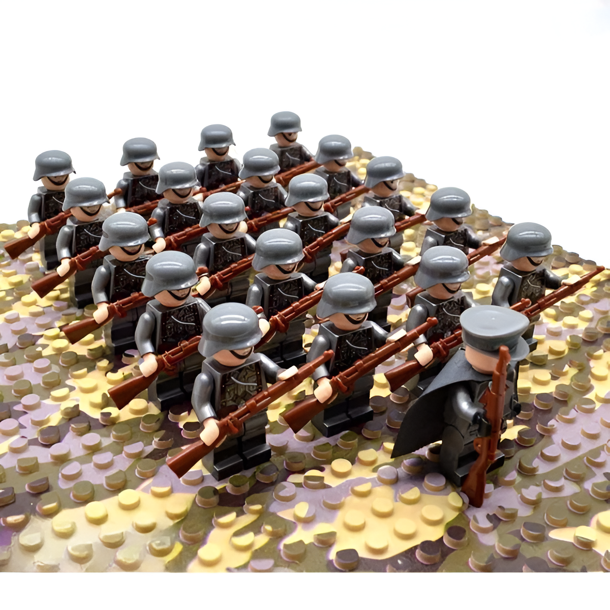 Historische Militär-Bausteine für Kinder – 21 Teile