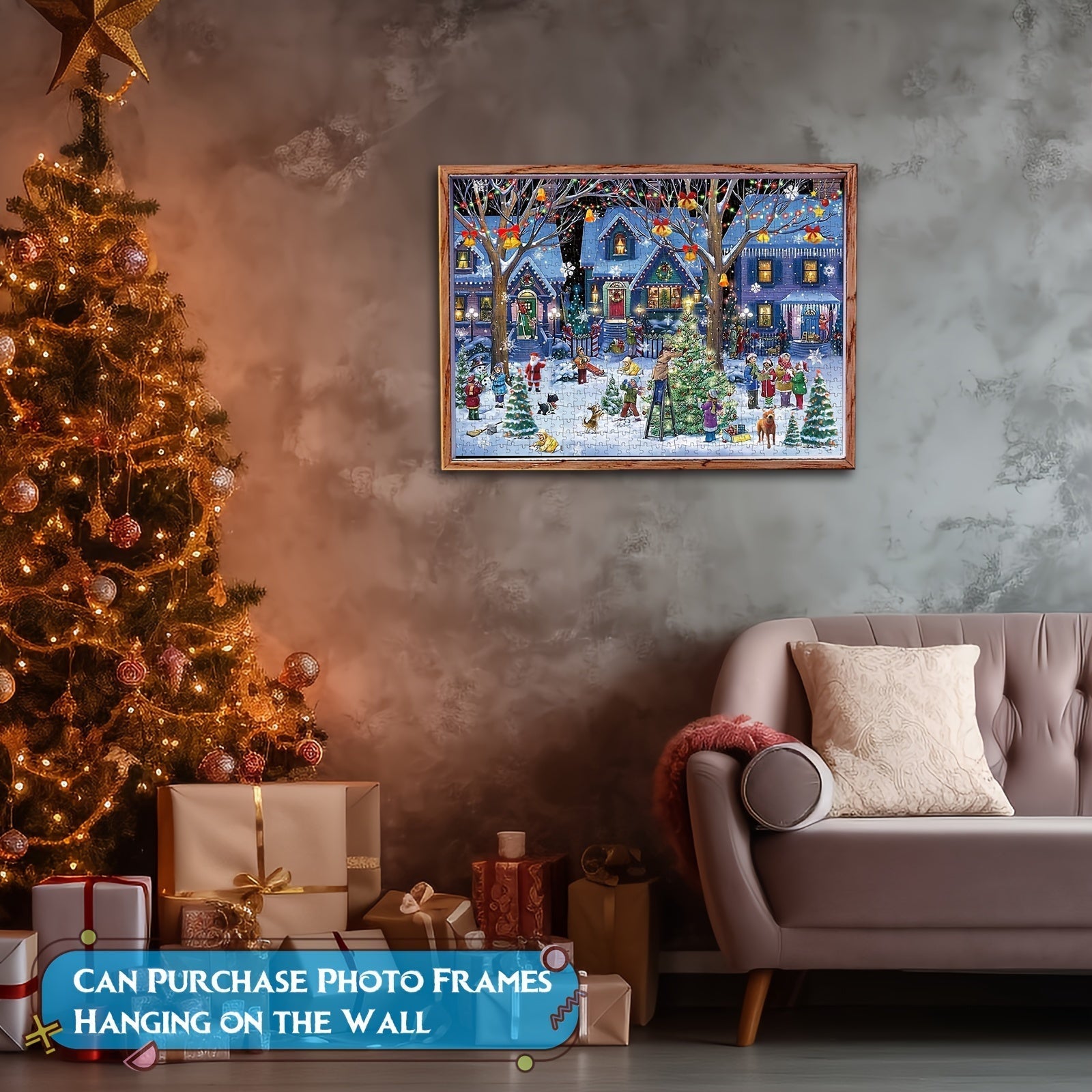 Weihnachtsfreude - 1008-teiliges Puzzle für Erwachsene
