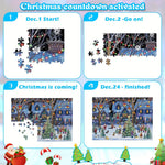 Weihnachtsfreude - 1008-teiliges Puzzle für Erwachsene