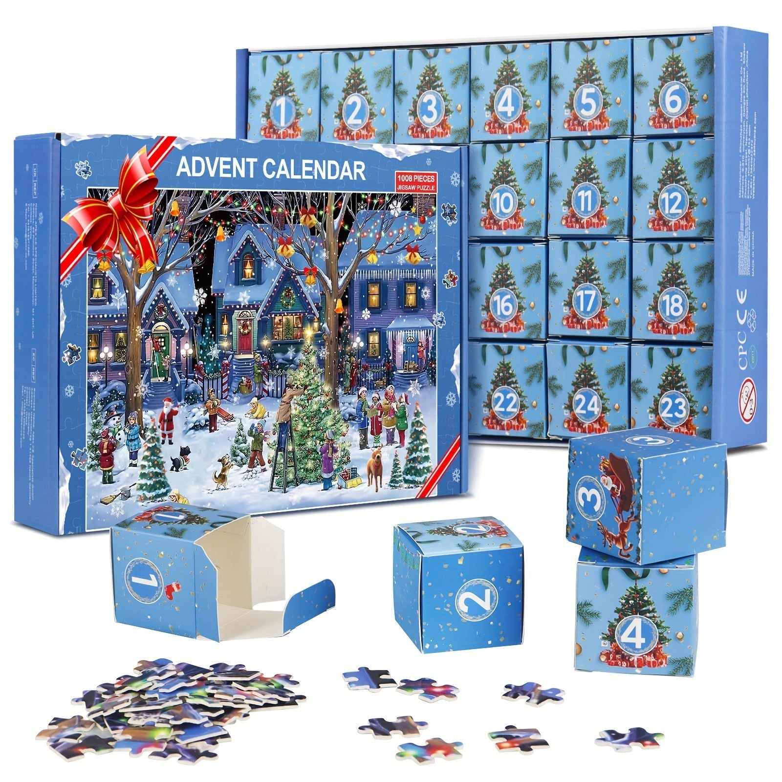 Weihnachtsfreude - 1008-teiliges Puzzle für Erwachsene