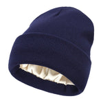 Noor Silk Winter Hat – Wool & Silk – Frizz Protection for Hair