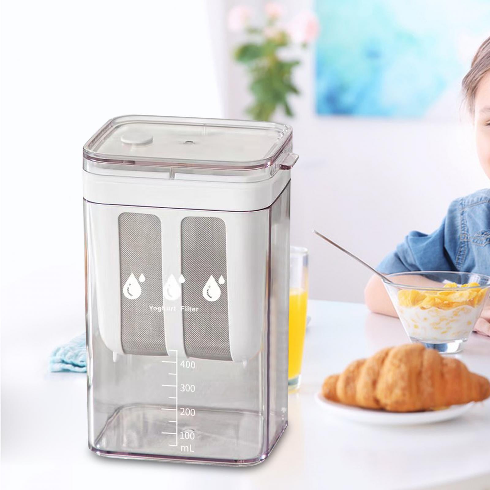 Vielseitiger Joghurt-Separator aus Edelstahl für cremigen Genuss