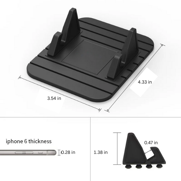 Rutschfester Handyhalter für Auto und Zuhause