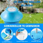 Bubble machine for unforgettable outdoor moments
