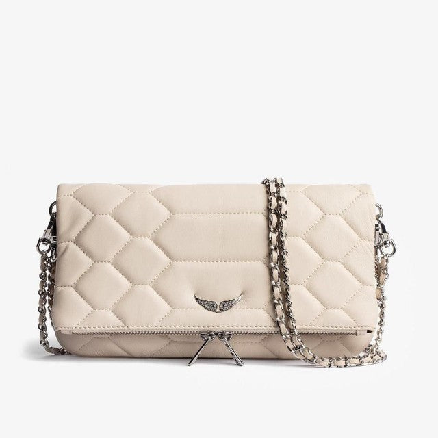 Elegant Crossbody Bag with Chain Strap – Stylish and Versatile