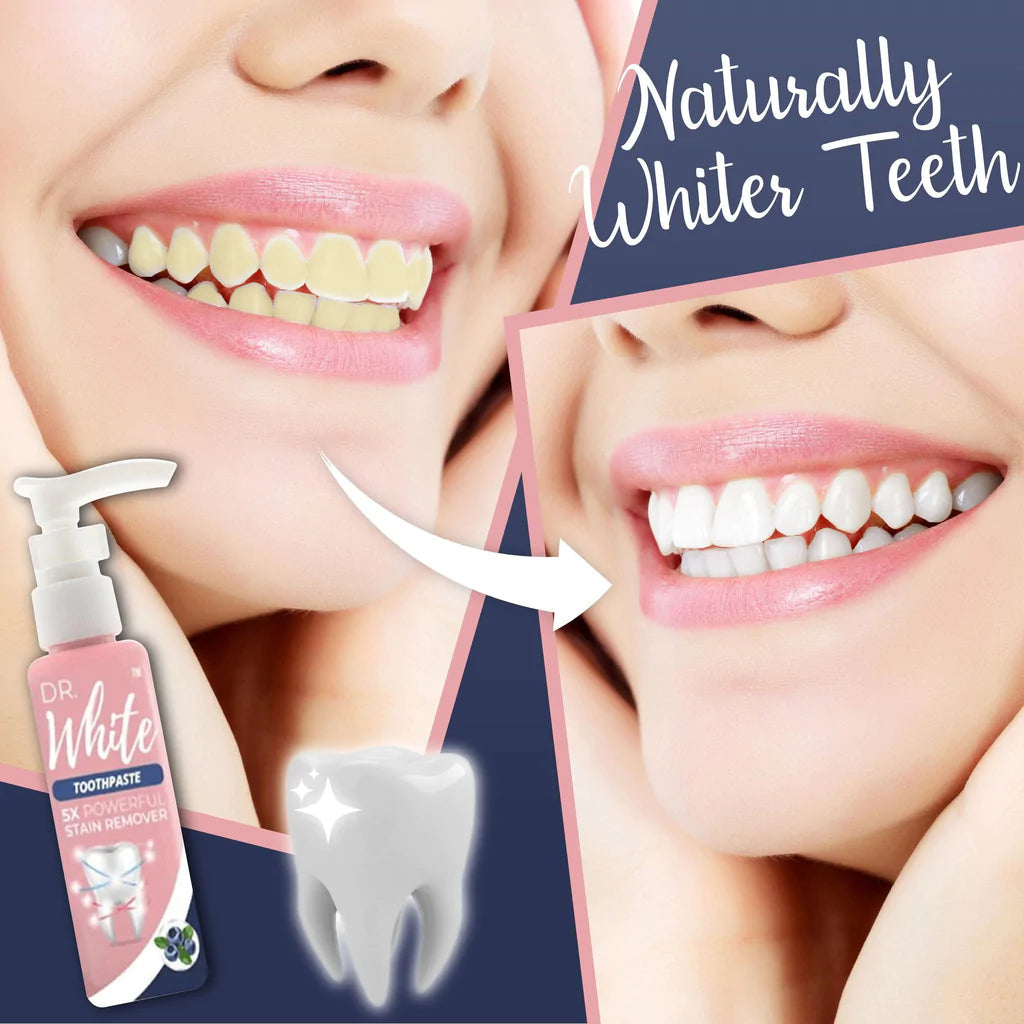 Brighter Teeth | Stain Removal Toothpaste | Gentle Cleaning with Baking Soda