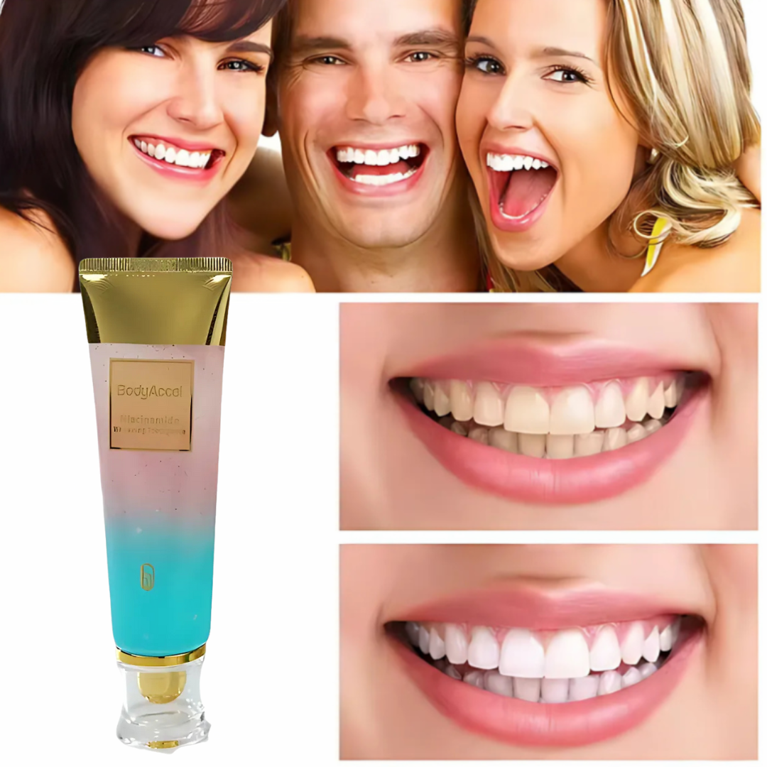 Toothpaste for Brilliantly White Teeth | Niacinamide Formula | Gentle Stain Reduction