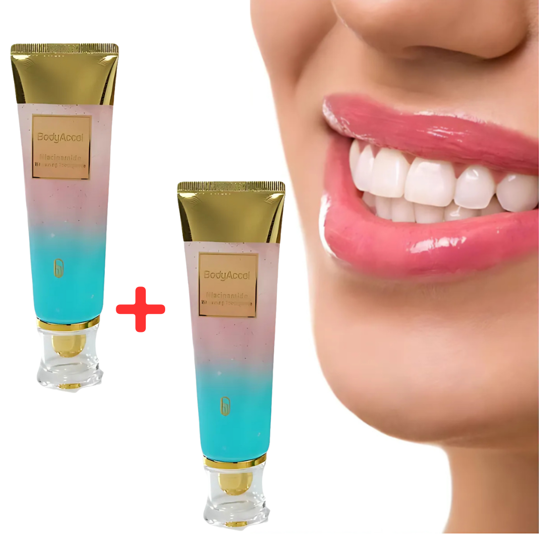 Toothpaste for Brilliantly White Teeth | Niacinamide Formula | Gentle Stain Reduction