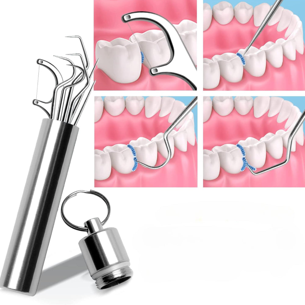 Practical Dental Cleaning Set for On the Go and At Home