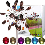 Colorful Garden Whirl - Bring Movement and Light into Your Outdoor Space