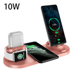 Multifunctional 6-in-1 Charger for iPhone and Smartwatch