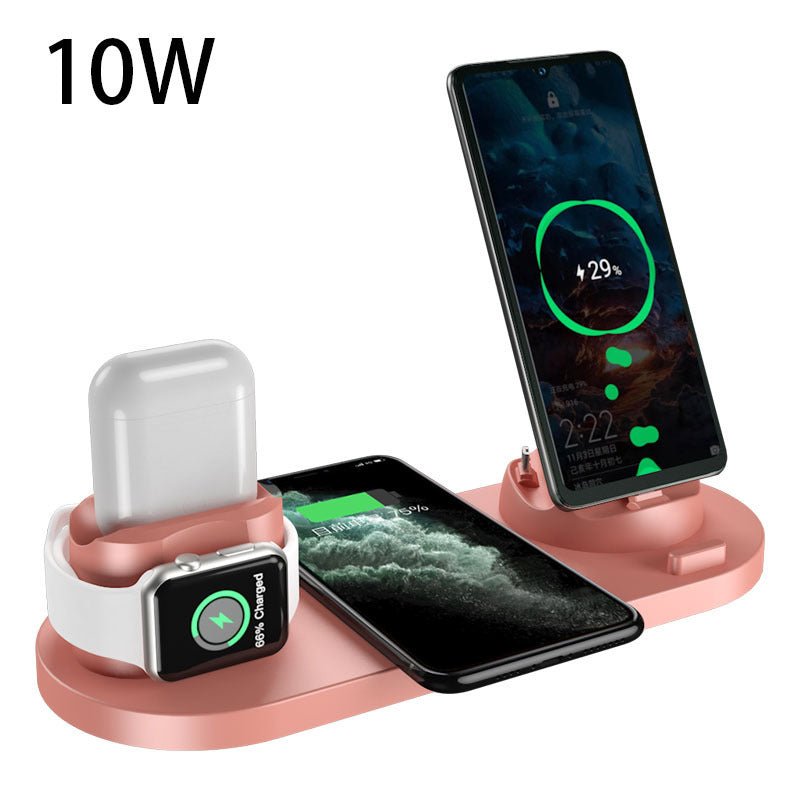 Multifunctional 6-in-1 Charger for iPhone and Smartwatch
