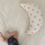 Moon-shaped Cuddle Pillow for Babies – soft Sleep Pillow
