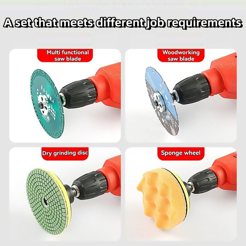 Bohr-zu-Schleifgerät Adapterset