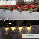 SOLARLUX Stair Lights for Outdoor Areas | 2 Light Modes | IP55 Weatherproof | Set of 6