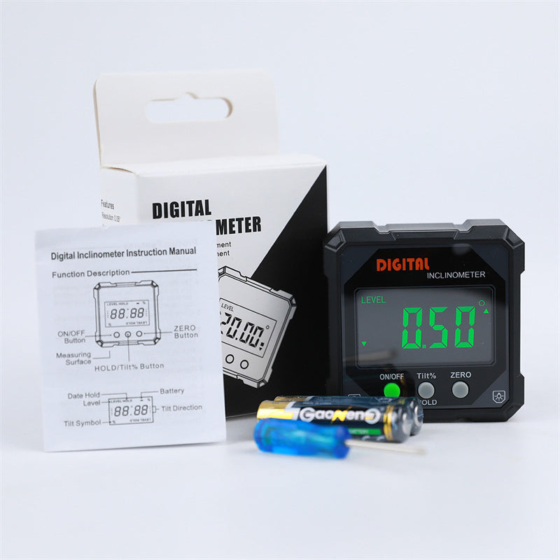 Waterproof Digital Angle Finder with Magnetic Base