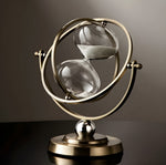 Elegant Hourglass with Gold Frame – Timeless Design for Your Home