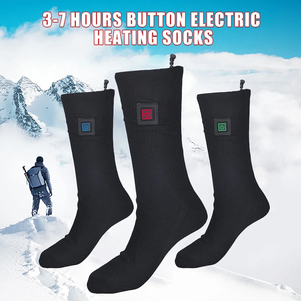 Wiederaufladbare Heizsocken für Outdoor-Enthusiasten