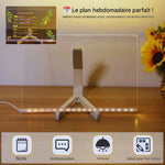 LED Drawing Board – Reusable Writing Tablet with Light Pen
