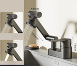 FlexiFlow 360° Waschbeckenmischer – Flexibel und stilvoll