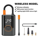 Portable Electric Air Compressor with Digital Display