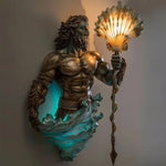 Artistic Wall Lamp with LED Lighting for Magical Accents