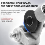 Metal cutting attachment for drills with protective cover and cutting disc