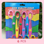 Colorful Pattern Cutters for Creative Kids – Set of 6