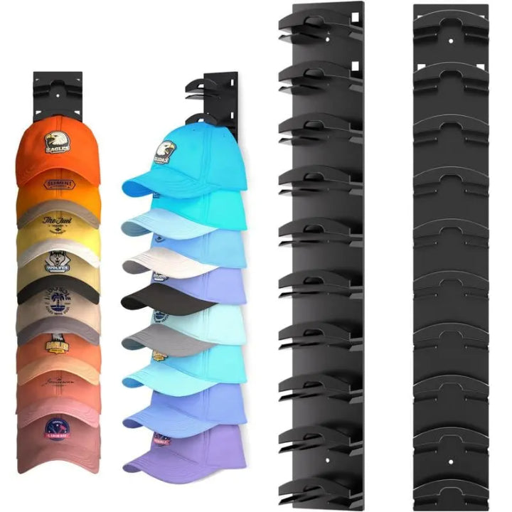 Wall Mount for Caps – Space for 10 Caps, Always Within Reach