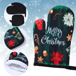 Festliche Ofenhandschuhe für die Weihnachtszeit | MaxHeat Duo