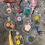 Dried Flower Bookmark Set - 30 Pieces with Tassel