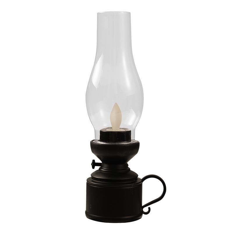 Vintage Oil Lamp with LED Lighting – Electronic