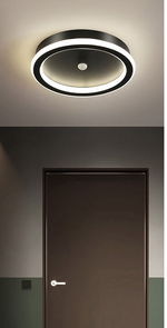 Luminex | Motion-Activated LED Ceiling Light with Sensor | Energy-Saving | Ideal for Hallways & Bathrooms