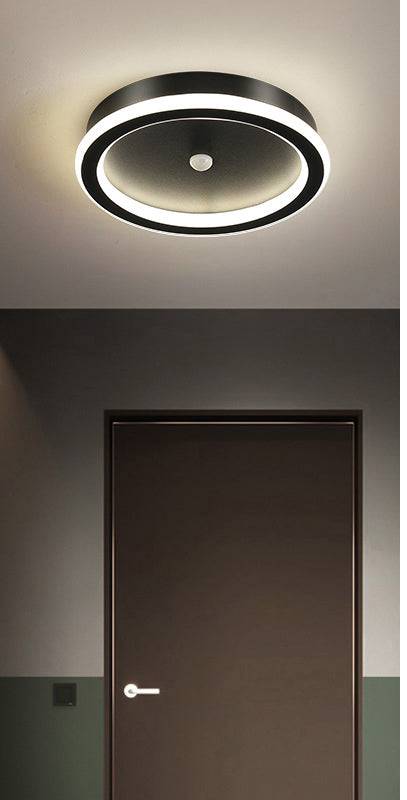 Luminex | Motion-Activated LED Ceiling Light with Sensor | Energy-Saving | Ideal for Hallways & Bathrooms