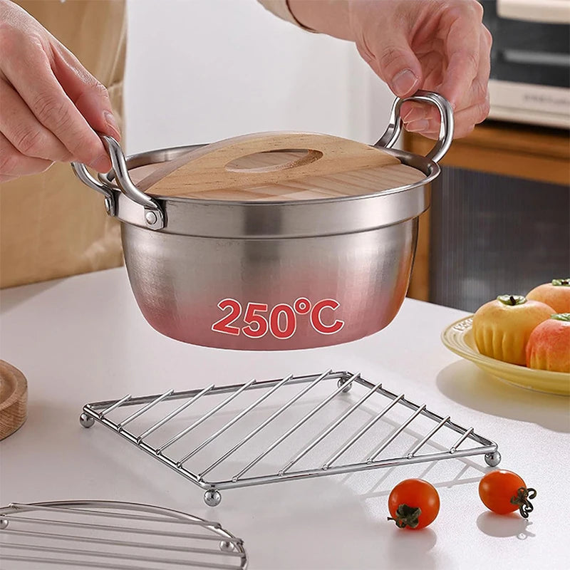 Stainless Steel Coaster for Optimal Heat Protection | Ø 120 mm