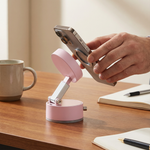 Kompakter, doppelseitiger Smartphone-Halter mit Vakuum-Magnet