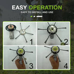 Heavy-Duty Weed Remover for Lawn Mowers
