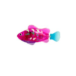 Electronic swimming fish with LED lighting