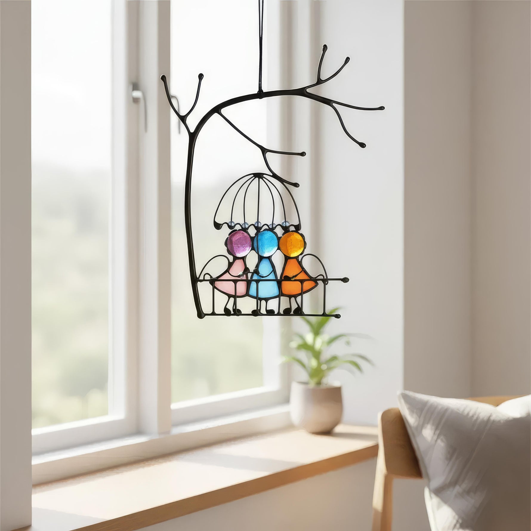 PrismaGlanz – Handcrafted Suncatcher for a Colorful Home