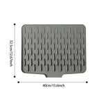 Silicone Dish Drying Mat | Non-Slip & Heat-Resistant