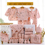 Elegantes Baumwollgeschenkset für die Kleinsten