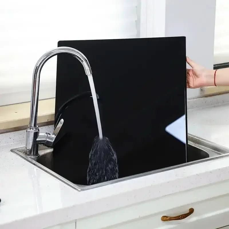 Acrylic Cutting Board for Kitchen Use with Safety Lip