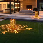 Schimmernde Solarlaterne für romantische Gartenabende