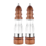Adjustable Wooden Grinder – Salt and Pepper Mill Set