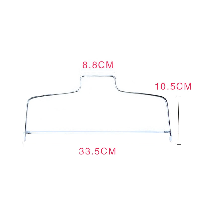 Adjustable Wire Cake Cutter - Cake Lifter and Bread Slicer