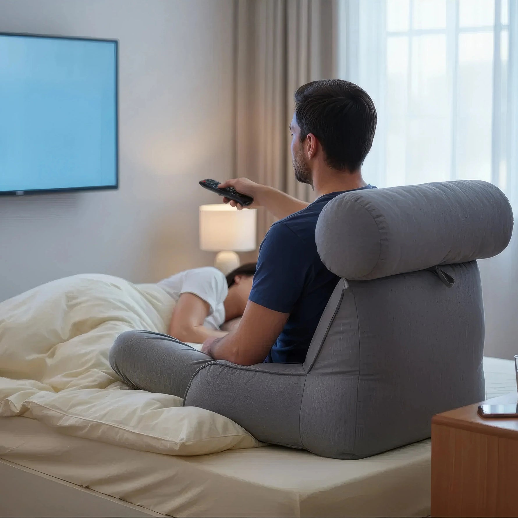LeseKissen - Bequem lesen und lernen im Bett