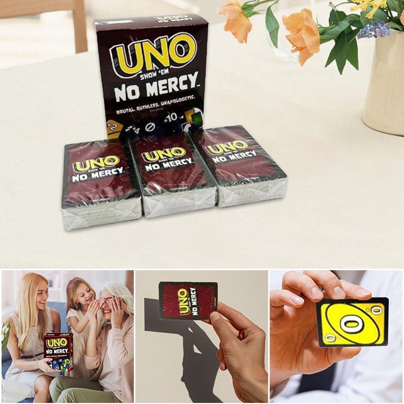 168 Thick Uno Playing Cards