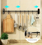 Wall Shelf for the Kitchen – Multifunctional Organizer for Lids, Spatulas, and Kitchen Utensils