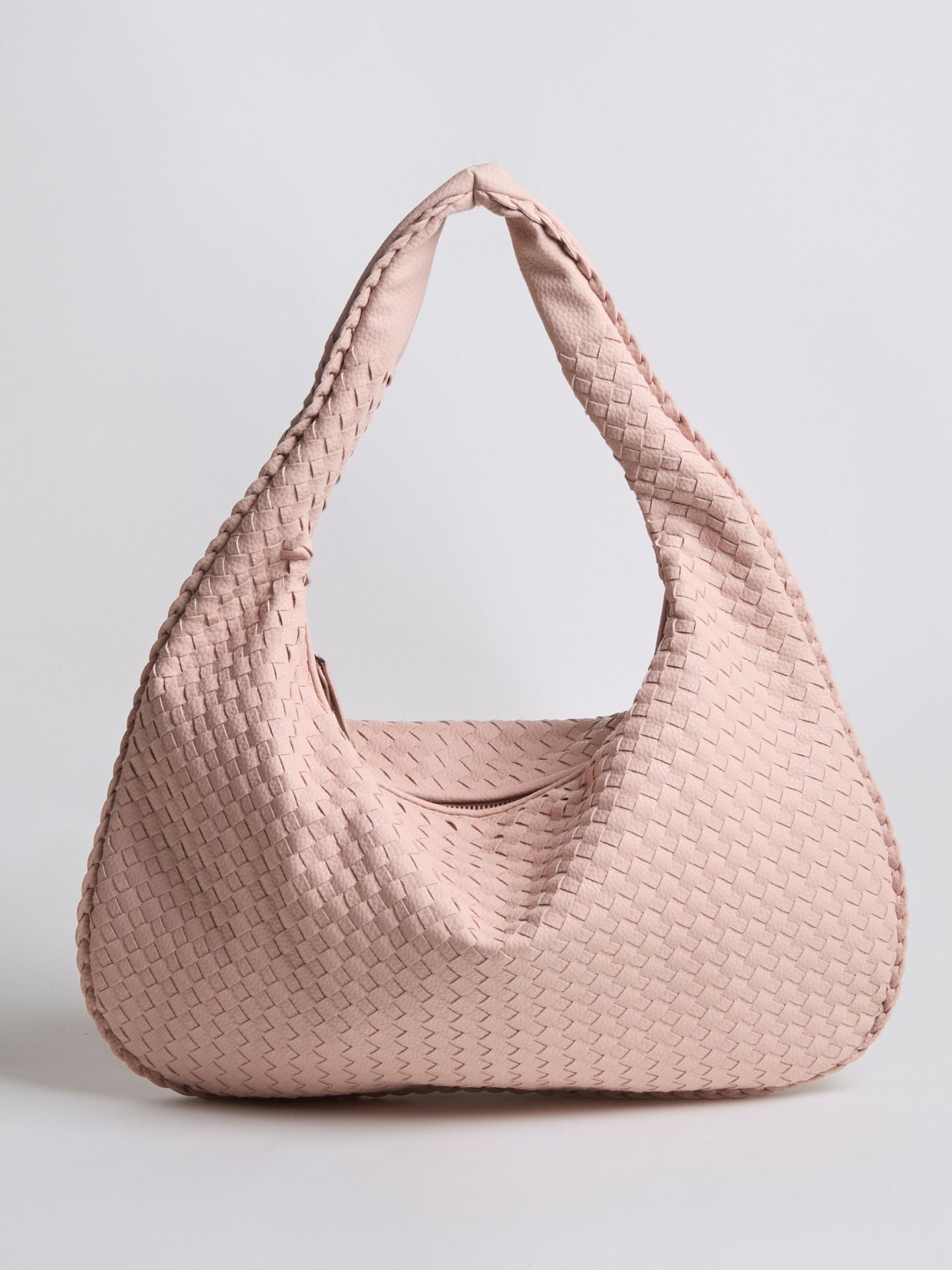 Stylish Women's Shoulder Bag with Braided Design