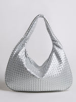 Stylish Women's Shoulder Bag with Braided Design